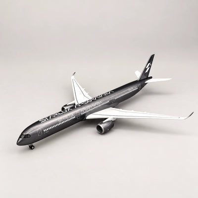 مجسم إيرباص A350-1000 ستارلوكس إيرلاينز – الطلاء الفضي – بمقياس 1:157