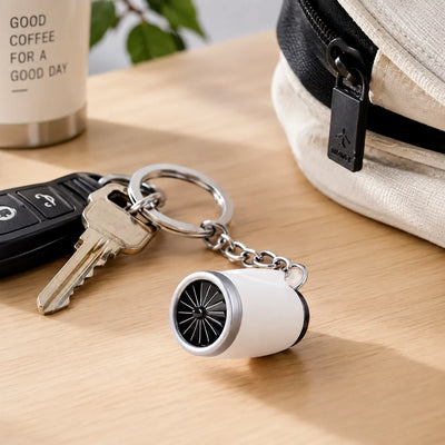 Rotating Engine Keyring