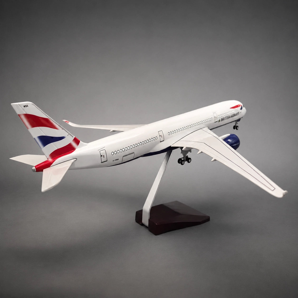 British Airways Airbus A350-1000 1:142 Scale Model