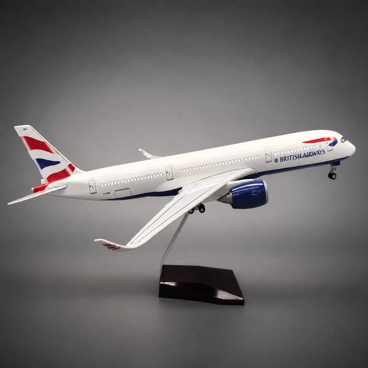 British Airways Airbus A350-1000 1:142 Scale Model