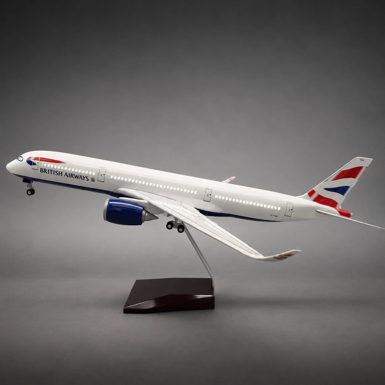 British Airways Airbus A350-1000 1:142 Scale Model