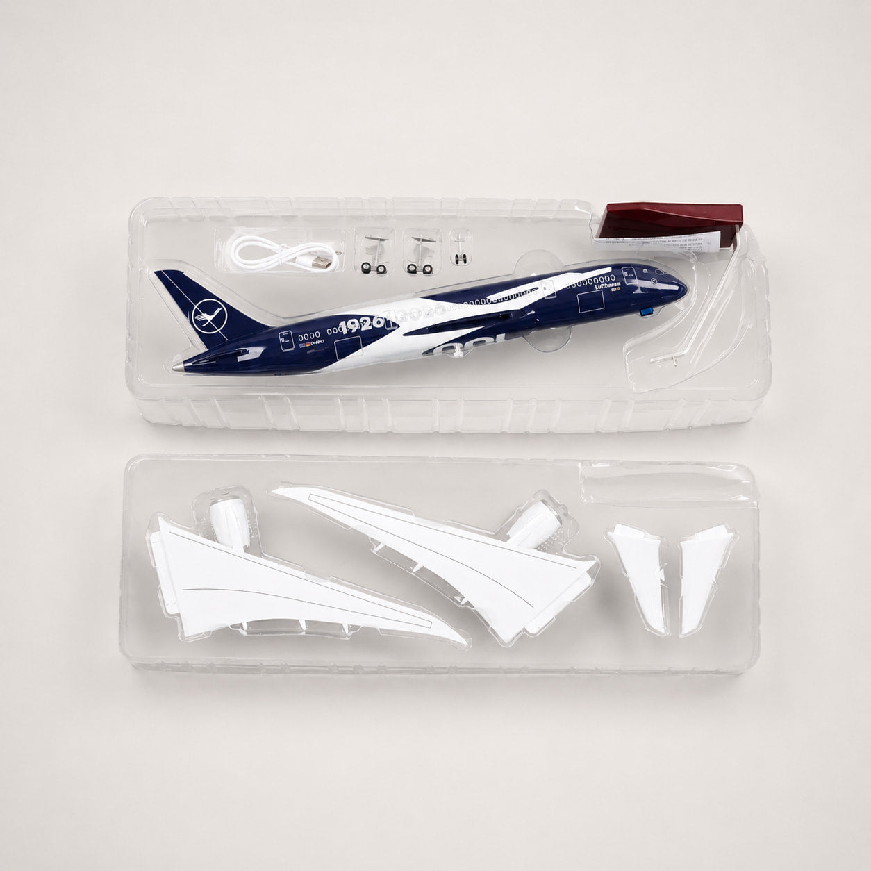 Lufthansa Boeing 787-9 100 Years Edition 1:145 Scale Model
