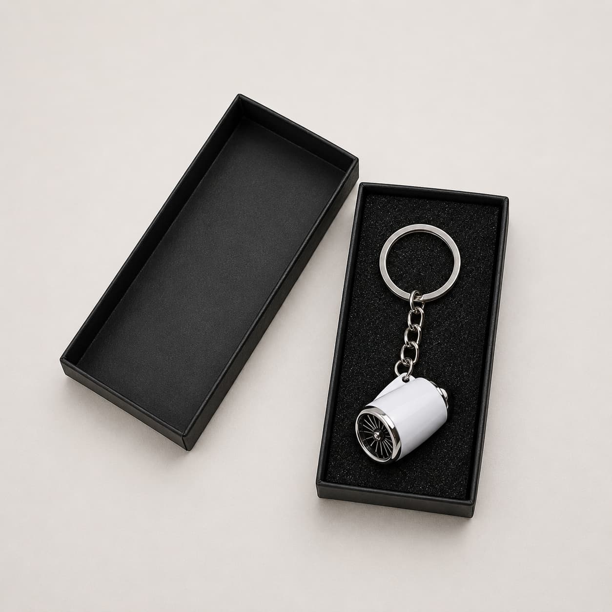 Rotating Engine Keyring