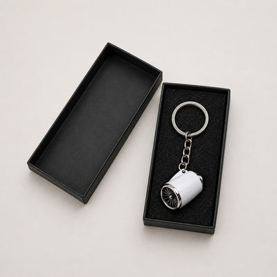 Rotating Engine Keyring