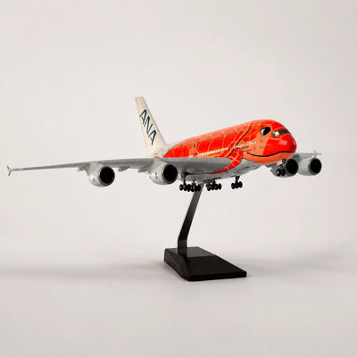 Modellino Airbus A380 “Flying Honu” Ka La ANA in scala 1:160