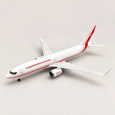 Polish Government Boeing 737 1:85 Scale Model