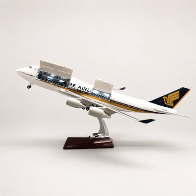 Schaalmodel Singapore Airlines Boeing 747 – klassieke kleurstelling 1:150