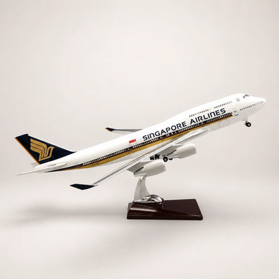 Schaalmodel Singapore Airlines Boeing 747 – klassieke kleurstelling 1:150