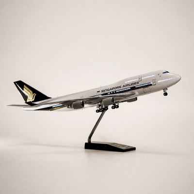Schaalmodel Singapore Airlines Boeing 747 – klassieke kleurstelling 1:150