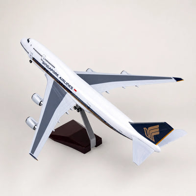 Schaalmodel Singapore Airlines Boeing 747 – klassieke kleurstelling 1:150
