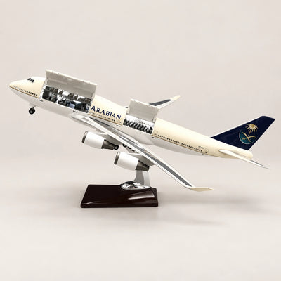 Boeing 747 Saudia – maqueta a escala 1:150