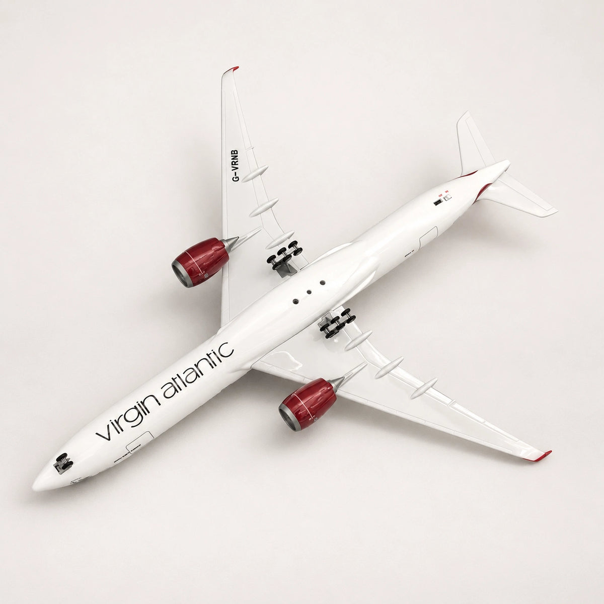 مجسم طائرة إيرباص A350-1000 التابعة لفيرجن أتلانتيك بمقياس 1:157