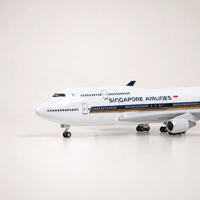 Schaalmodel Singapore Airlines Boeing 747 – klassieke kleurstelling 1:150