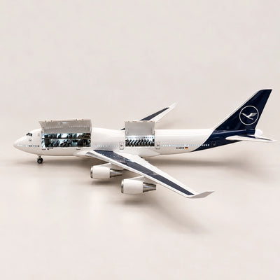 Lufthansa Boeing 747 (nova livrea) — model a scala 1:150