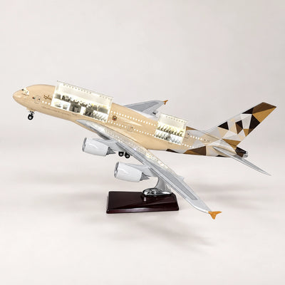 Etihad Airways Airbus A380 — model a scala 1:160