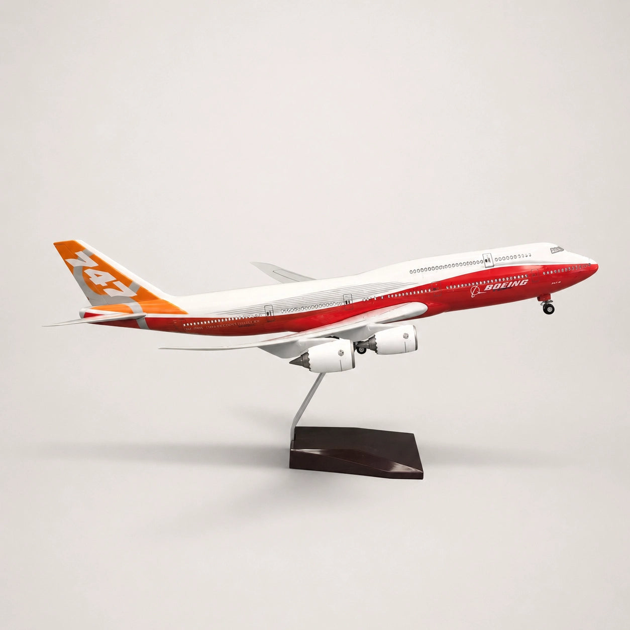Modellino Prototipo Boeing 747-8 Intercontinental in scala 1:150