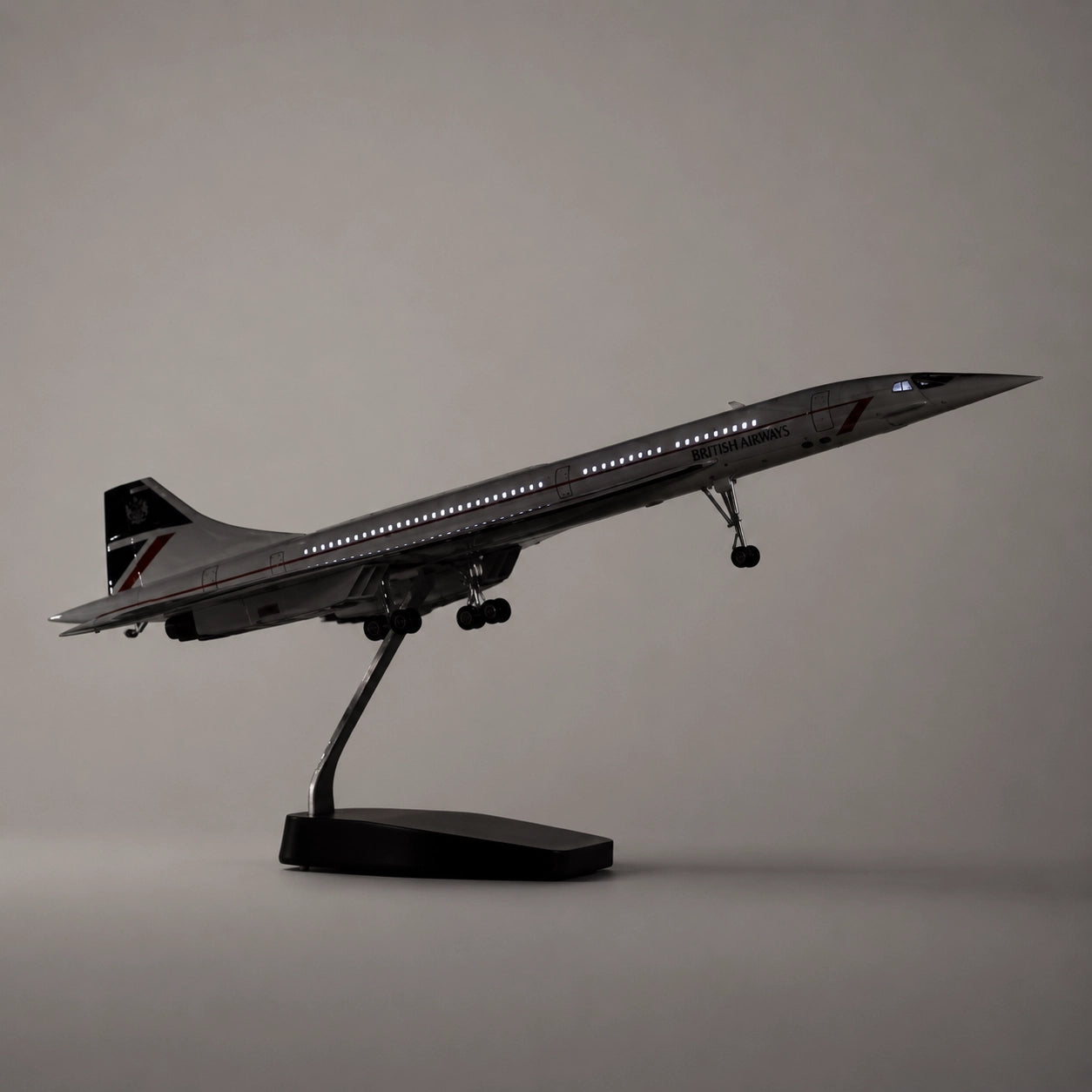 Maqueta Concorde de Singapore Airlines a escala 1:125