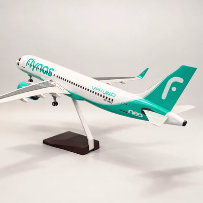 Airbus A320neo Flynas – model v měřítku 1:80