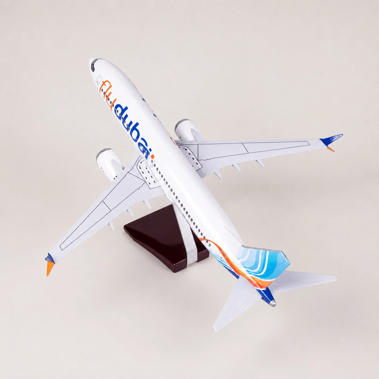 Flydubai Boeing 737 1:85 Scale Model