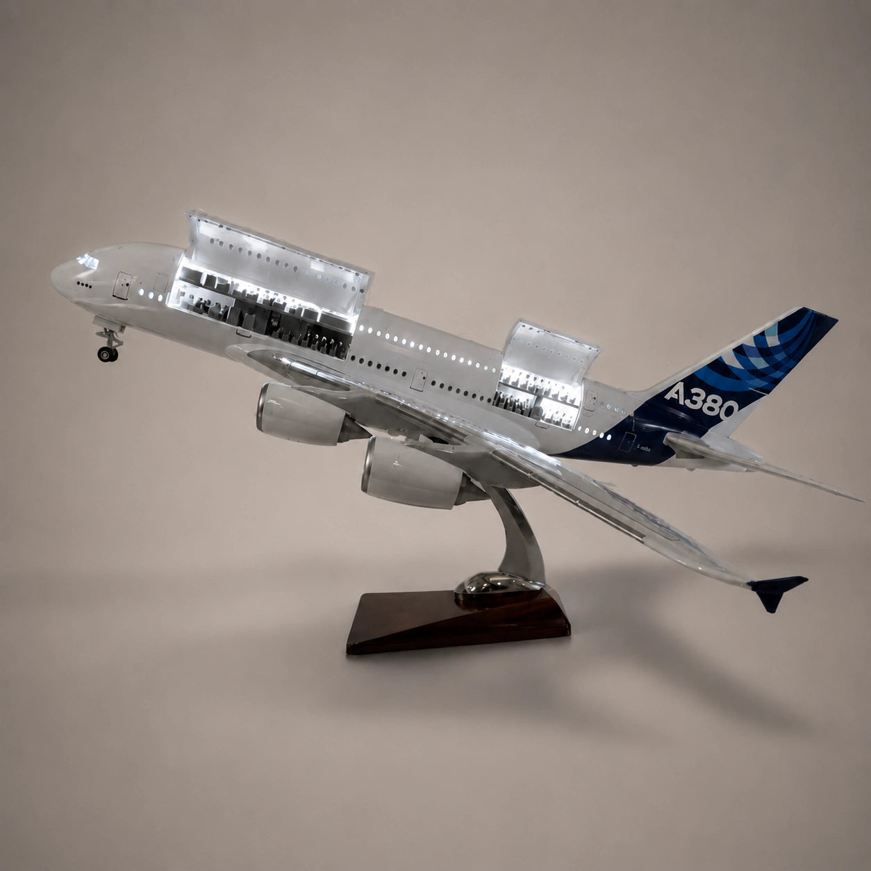 Modellino Prototipo Airbus A380 in scala 1:160