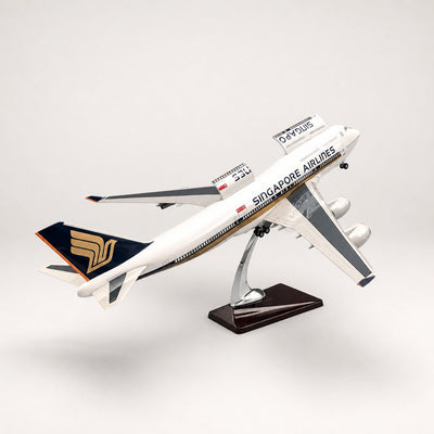 Schaalmodel Singapore Airlines Boeing 747 – klassieke kleurstelling 1:150