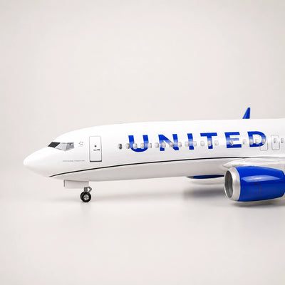 Maqueta Boeing 737 de United Airlines a escala 1:85