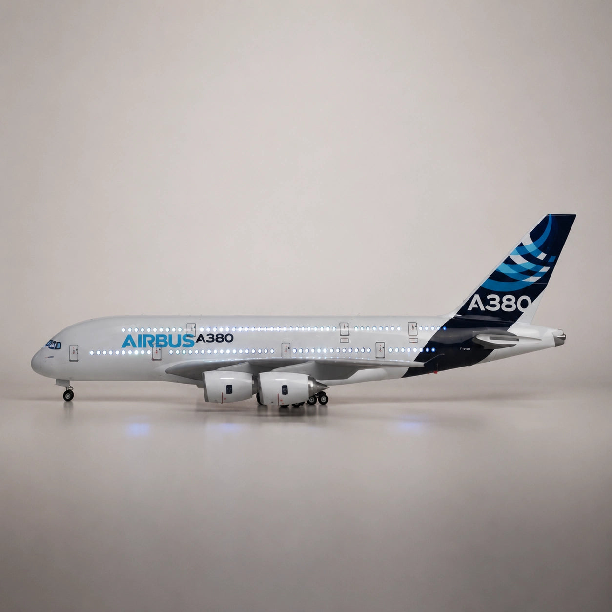 Modellino Prototipo Airbus A380 in scala 1:160