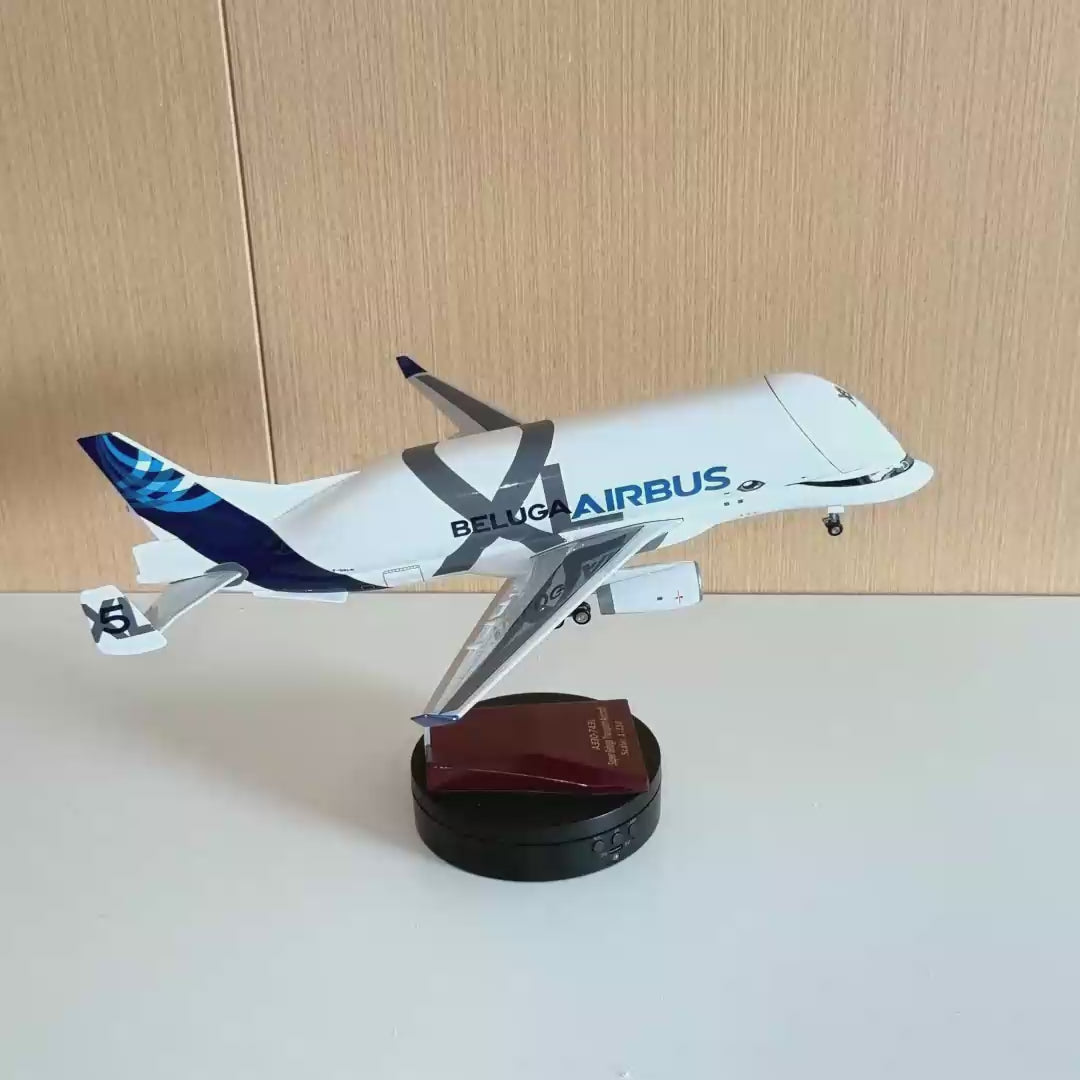 Load video: Airbus A330-743L BelugaXL 1:150 Scale Model
