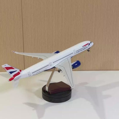 British Airways Airbus A350-1000 Modell im Maßstab 1:142