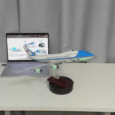 US Air Force One Boeing 747 1:150 Scale Model