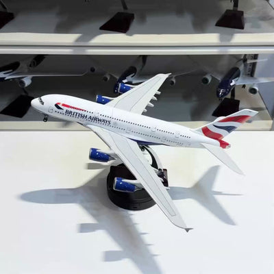 Machetă British Airways Airbus A380 la scara 1:160